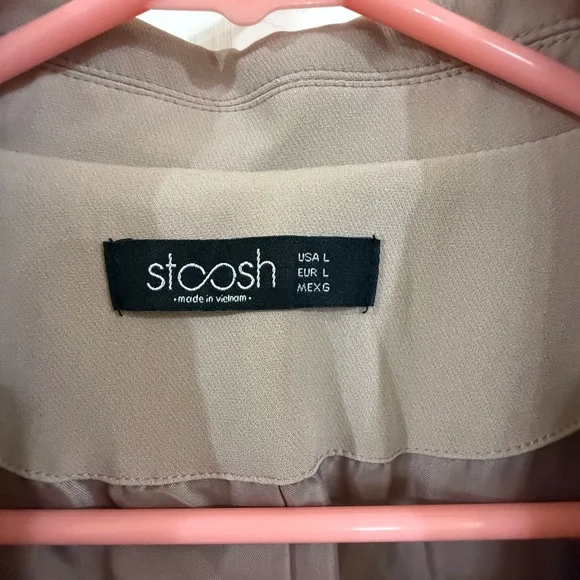 Stoosh women’s blazer in pastel pink, size L - Picture 3 of 5